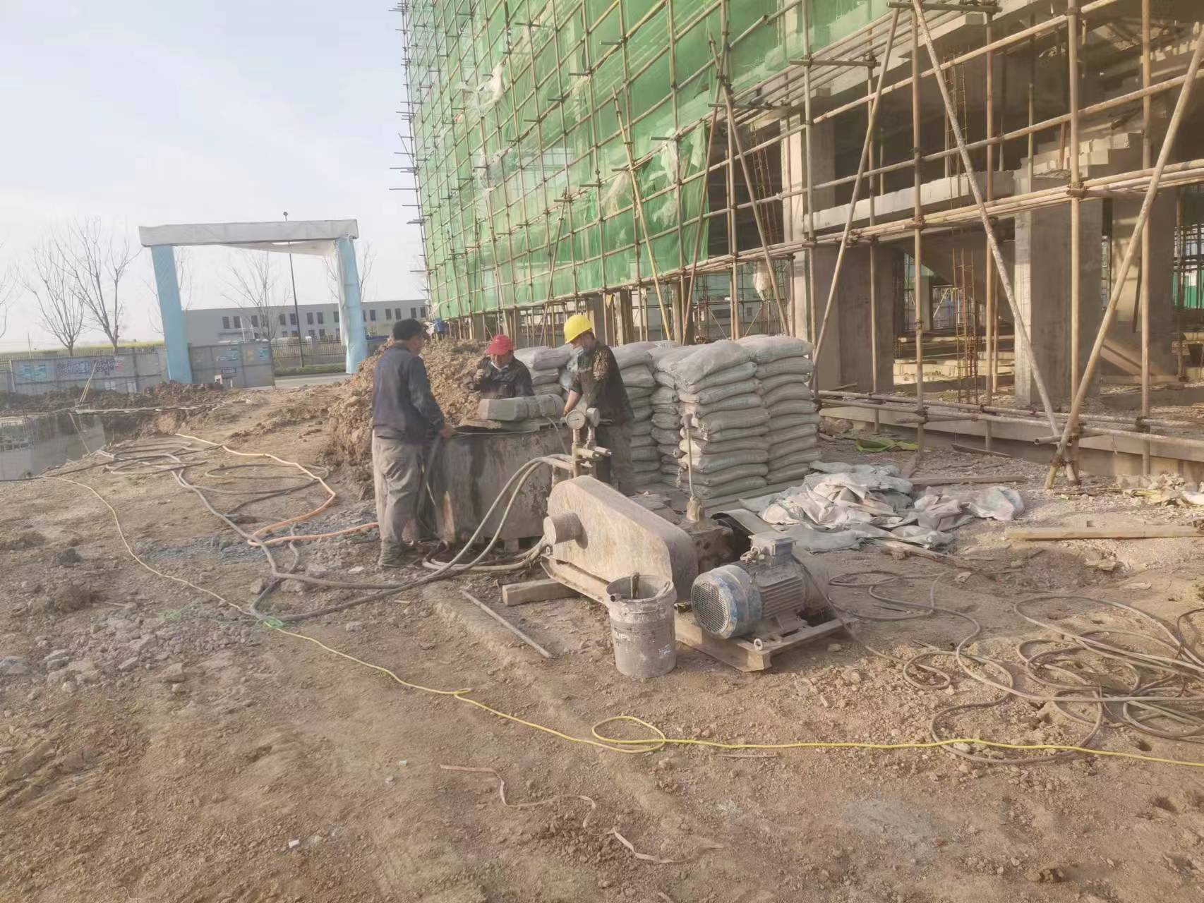 豆河镇别墅下沉注浆