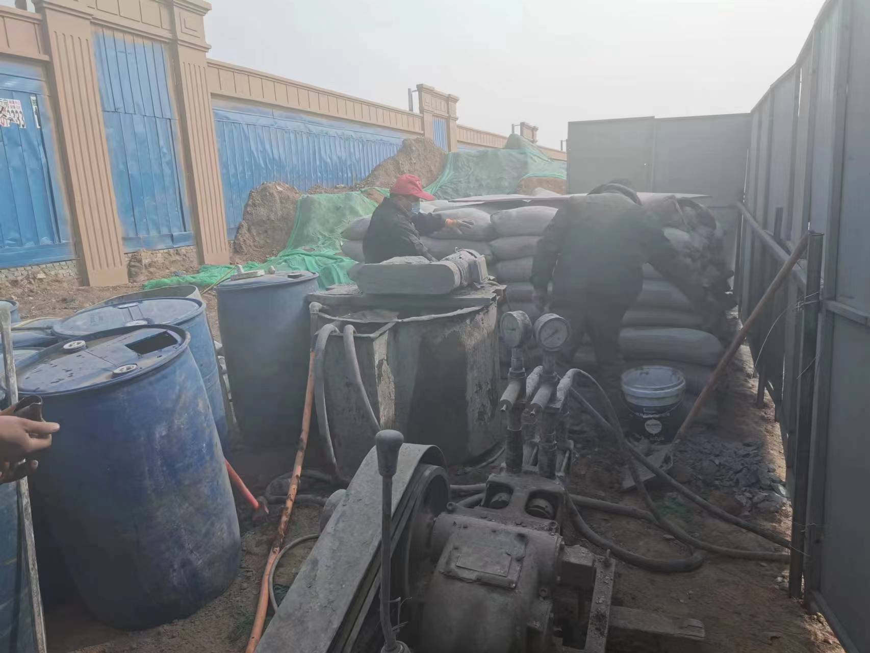 豆河镇房屋下沉注浆